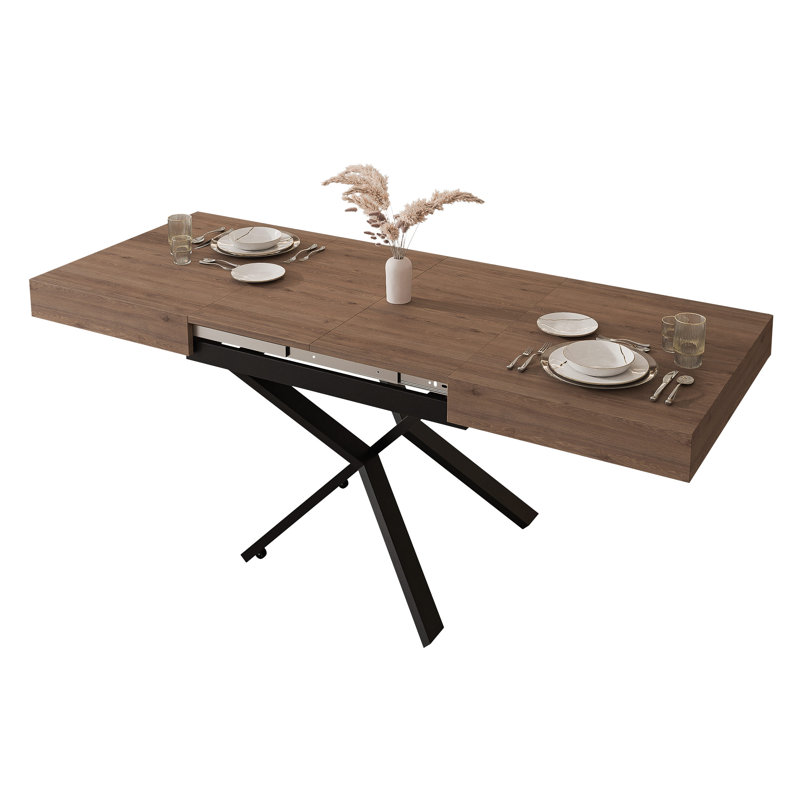 Extendable Dining Table, Brown