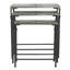 Ensemble de 3 supports pour plante gigognes en métal, L: 24 x 14 x 26 po, M: 21,5 x 11,5 x 23 po, S: 19 x 9 x 20 po