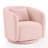 Bashar Upholstered Swivel Barrel Chair-217953825-259212575