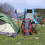 Chaise de camping pliante en filet avec repose-pieds Removabel