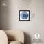 Décoration murale florale bleue «Brilliance II» par Art Remedy-115124015-115124012