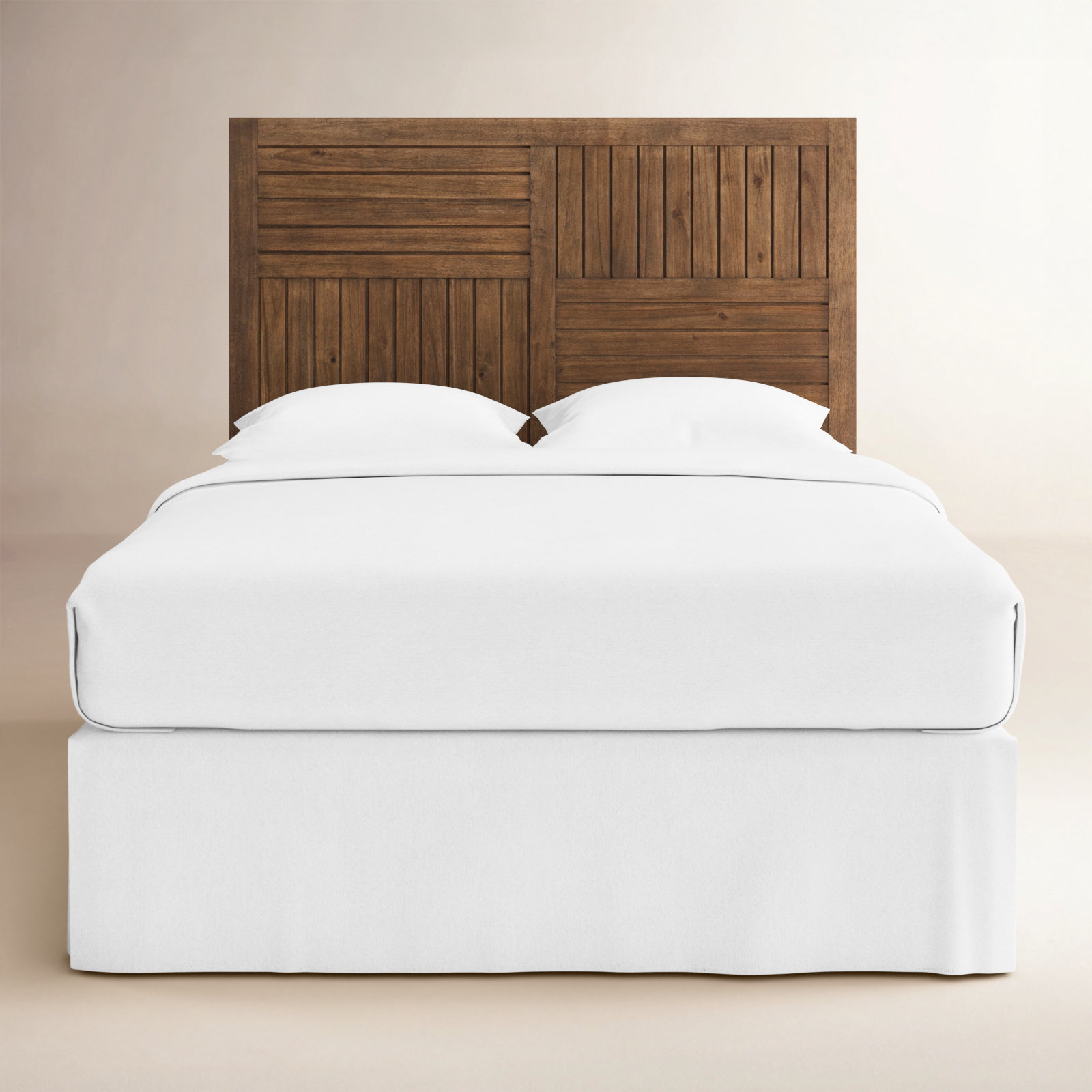 Matheson Solid Wood Headboard, Tree House Brown, Full/Double