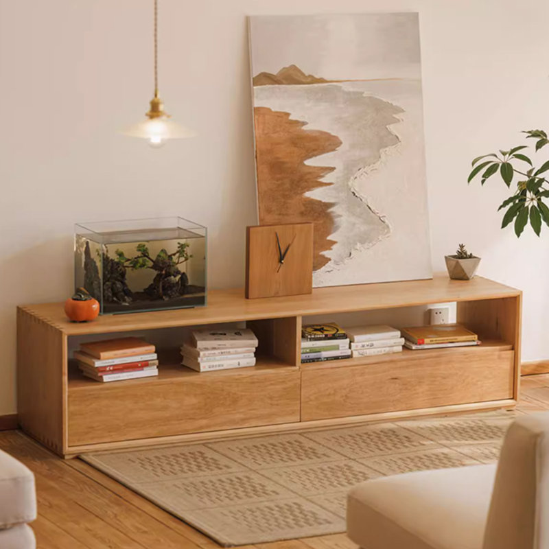 Meuble télé en bois massif