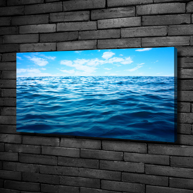 Sea Water - No Frame Print on Canvas