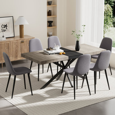 Extendable Pedestal Dining Set with Chairs