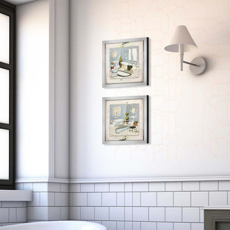 " Blue Bath " 2 - Pieces