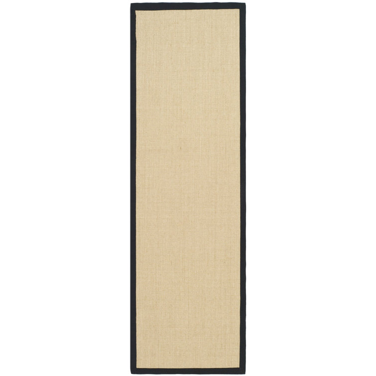 Auckland Jute Maize/Black Area Rug