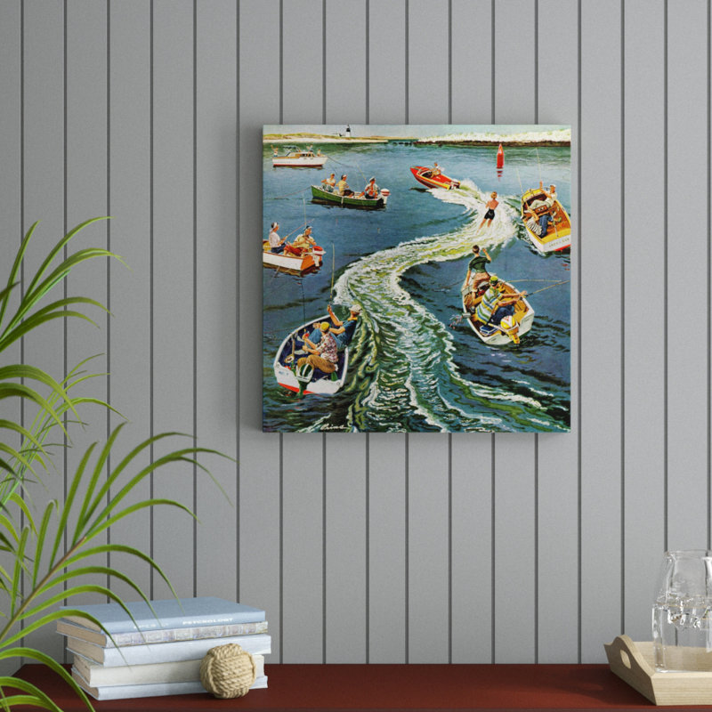 " Making A Wake " by Marmont Hill, 24" H x 24" W