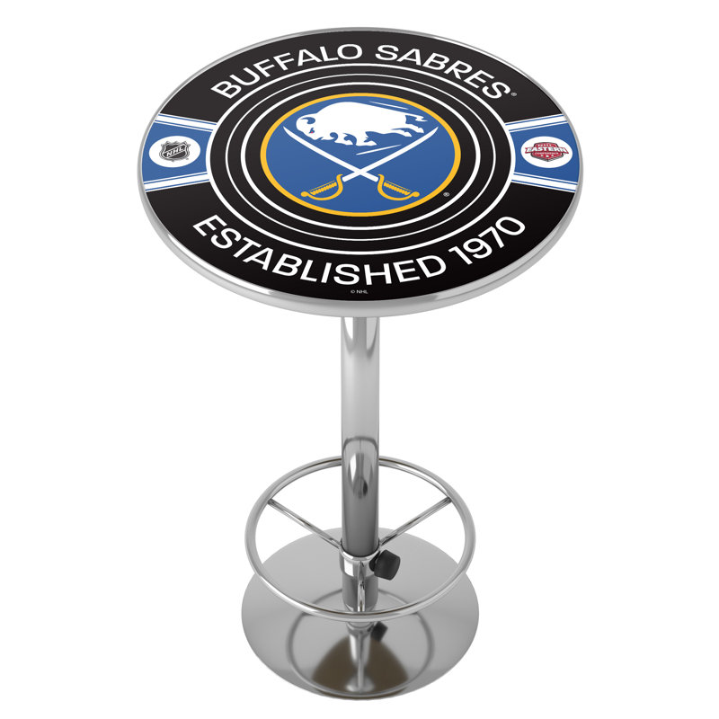 Table de bar avec repose-pieds Buffalo Sabres