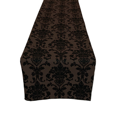 Poplin Damask Table Runner