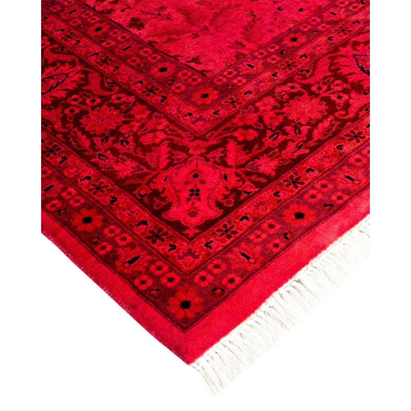 Fine Vibrance One-of-a-Kind 6'1" Hand Knotted Area Rug