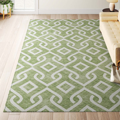 Mukul Geometric Indoor / Outdoor Rug
