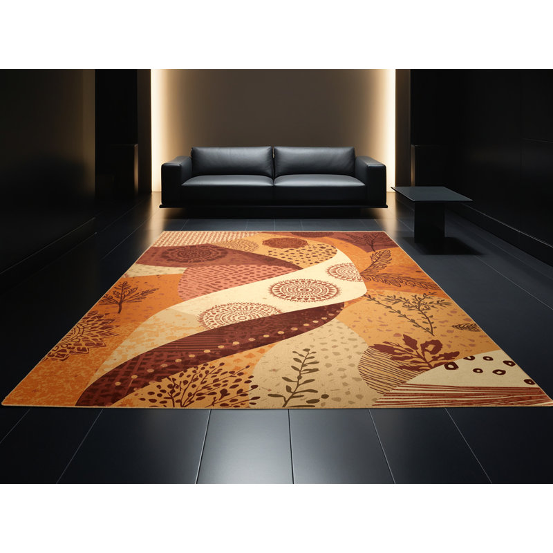 Tapis moelleux moelleux moelleux Adama Falafel, 8 x 10