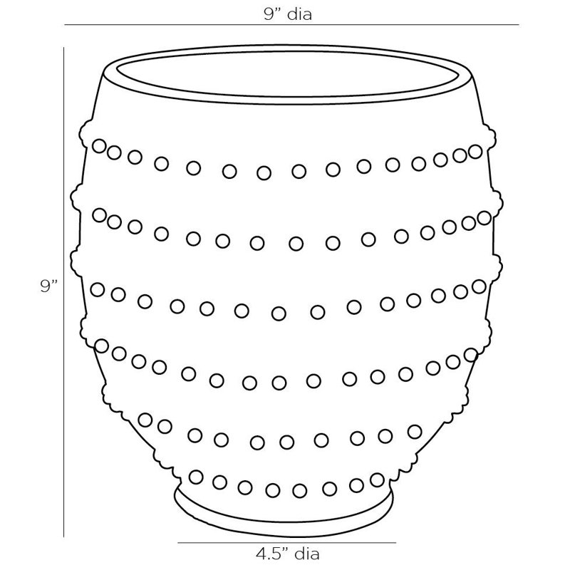 Spitzy Handmade Ceramic Table Vase