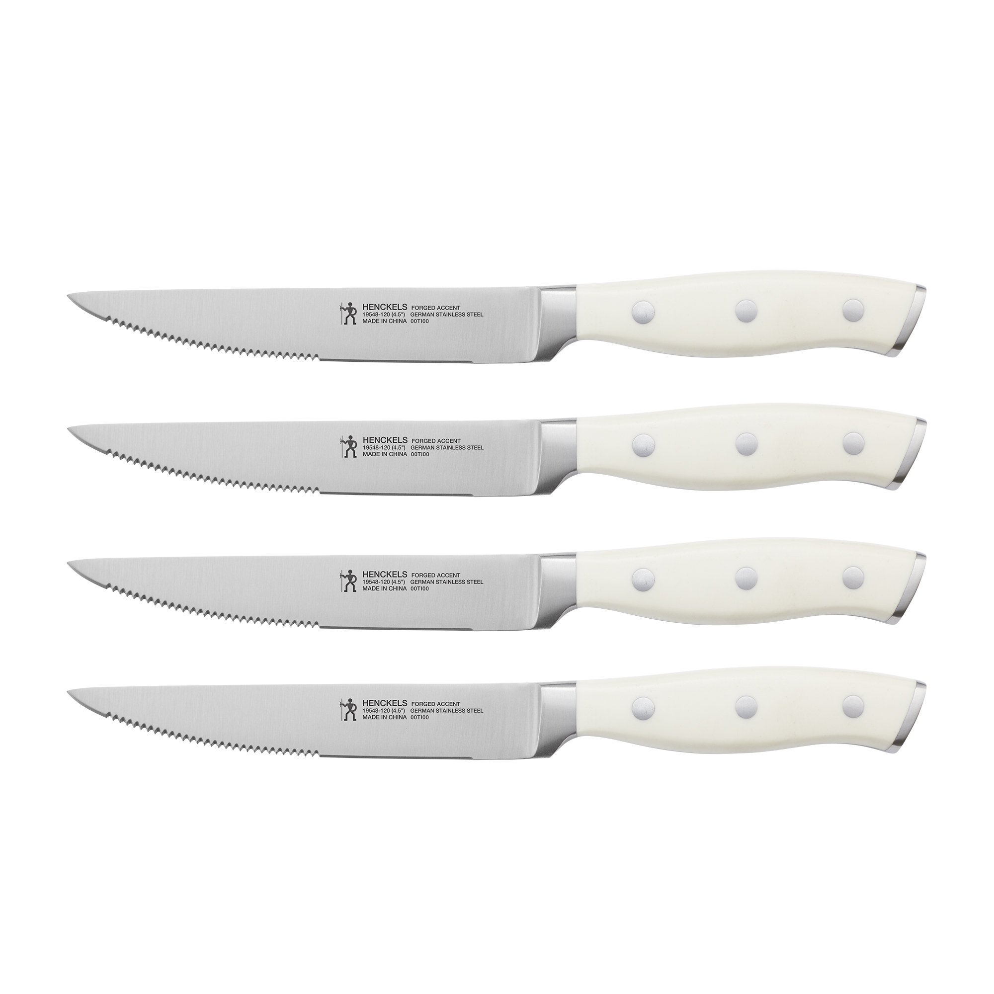 HENCKELS Forged Accent Set of 4 Steak Knife Set, German Engineered Informed by 100+ Years of Mastery & Reviews | Birch Lane