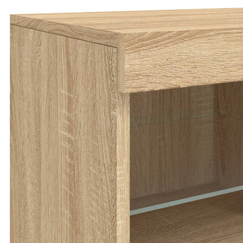Basilotto 283cm Sideboard, Sonoma Oak