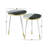 Vallejo Marble Top Nesting Tables End Table