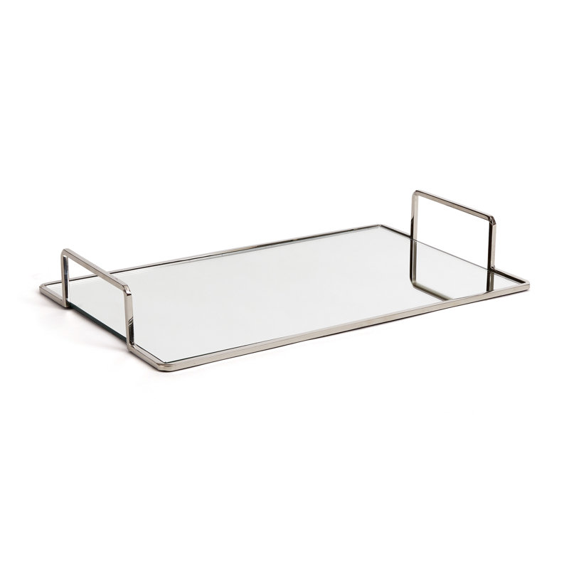 Covina Decorative Tray, 2" H x 10.75" W x 17.5" D