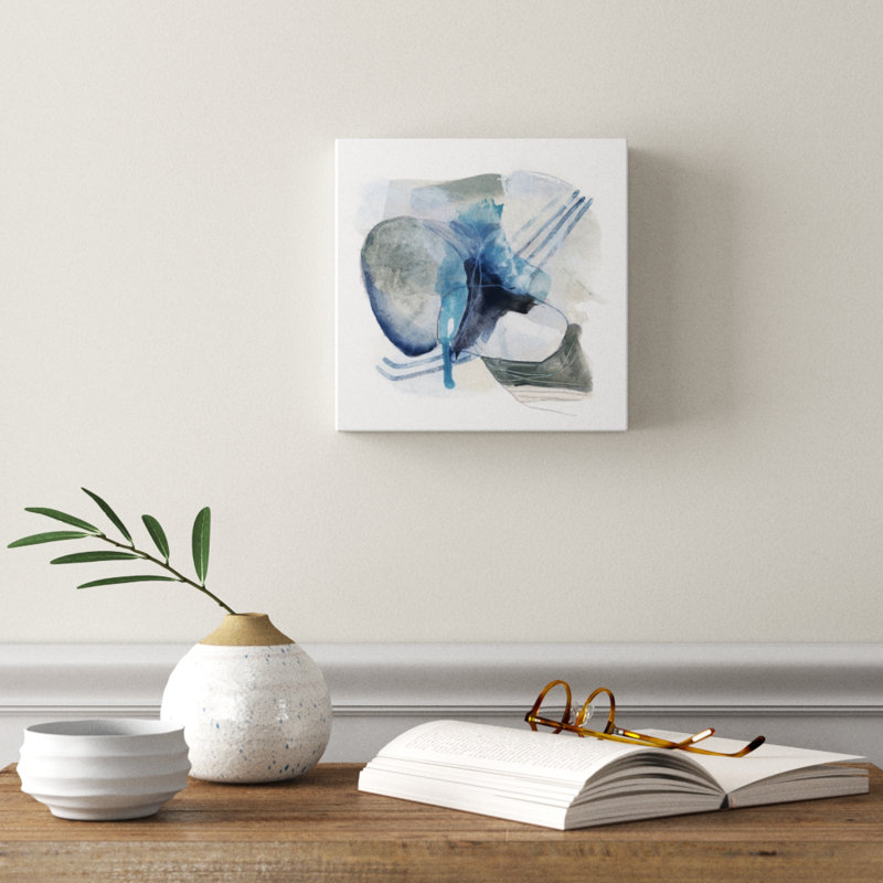 «Stone Ellipses II», reproduction d'art sur toile, H 10 po x l 10 po x P 1,5 po, Toile tendue