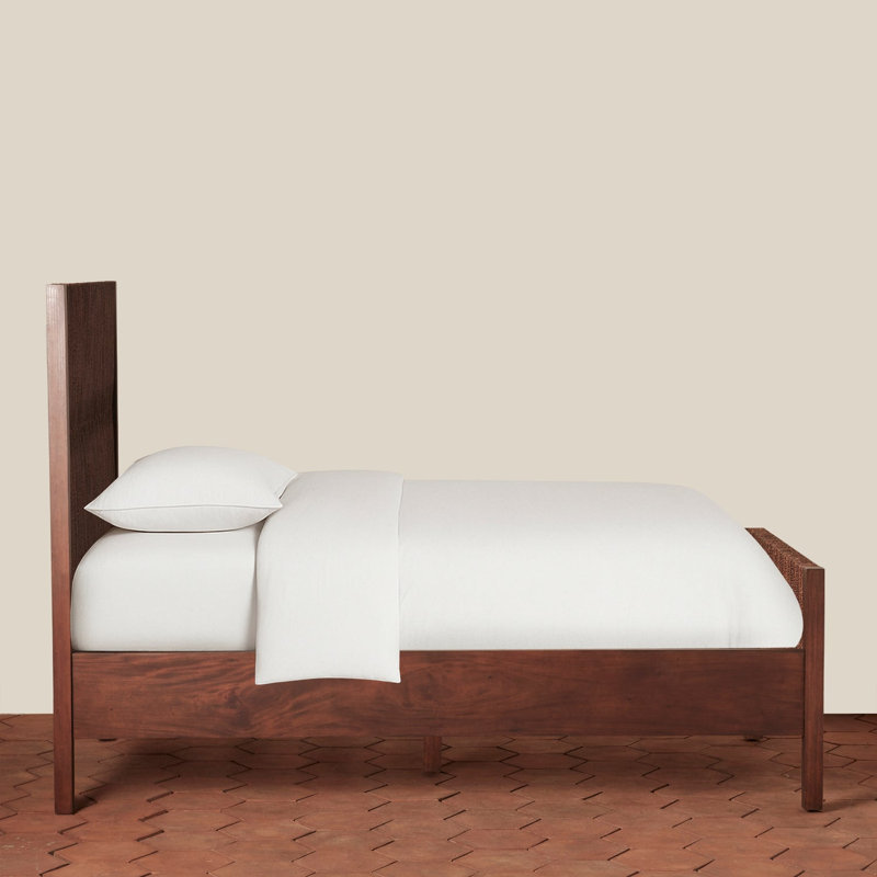 Textura Bed in Dark Brown, Twin