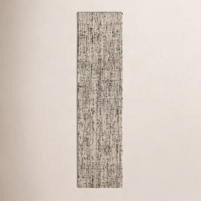Elya Gray Hand-Woven Wool Rug