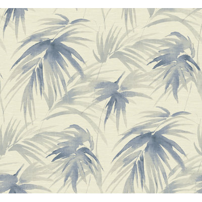 Darlana Grass Cloth Floral Roll