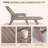 Outdoor Chaise Lounge Hdpe Reclining Chair-644212001