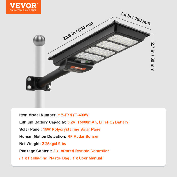 Dimensions du produit
