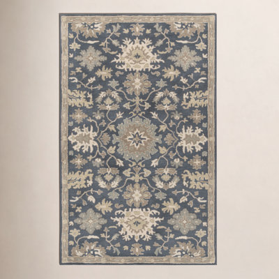 Arden Hand-Tufted Wool Floral Rug