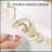 2-Handle Bathroom Sink Faucet With Drain, Brushed Gold-119318190