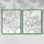 Quiet Coral III - reproduction encadrée de qualité supérieure - prête à être accrochée - aucun clou requis - aucun clou requis-1161447736-1161447738