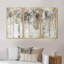 The Modern Gray Forest IV - Farmhouse, ensemble d'art mural sur toile encadrée, 3 pièces-72043151-72044139
