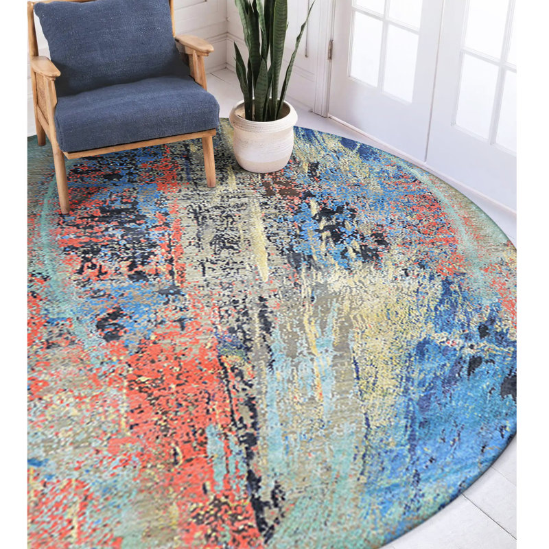 Sona Abstract Area Rug, Rectangle 8' x 10'
