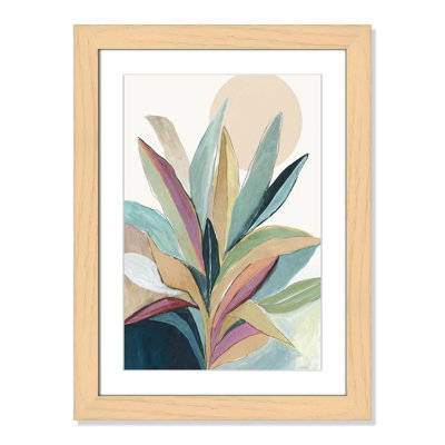 Byer "Sunny Bright Leaves I" Print by Asia Jensen