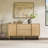Minimalist 63" 2-Door Sideboard with Beveled Drawers-91906241
