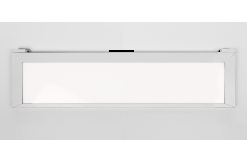 Barre d'éclairage 1 lumière Line ™, Blanc, H 4,56 po x l 18,58 po x P 0,5 po