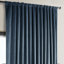 Rideaux en velours moelleux Matra pour chambre à coucher ‑ rideaux obscurcissants pour les fenêtres de salon, panneau simple-1735163979-1630843105
