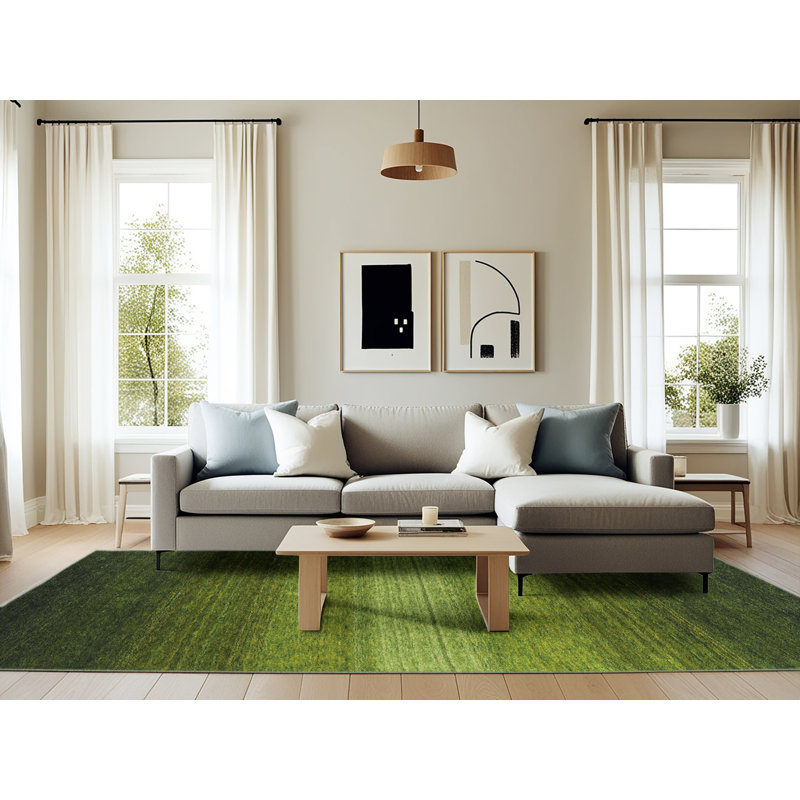 Tapis vert contemporain, Rectangle 6 pi x 9 pi