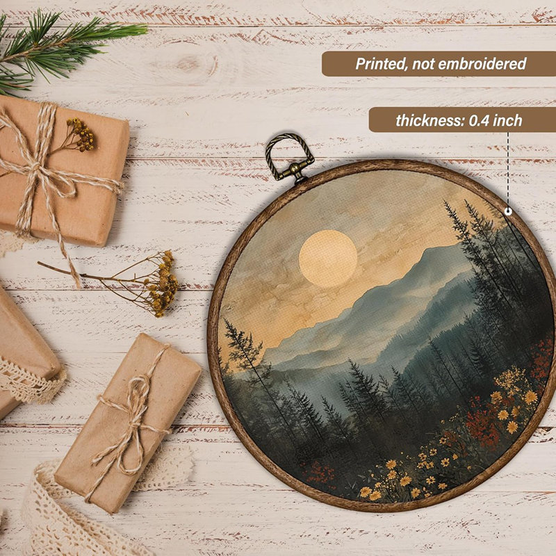 Art mural forêt Forest Moon