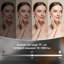 Makeup Mirror with 3 Color Lights, Makeup mirror with Dimmable LED Light Strip, Large Round Mirror-1263551329