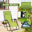 Chaise de patio pliante avec coussins Zechariah-1593786867