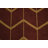 Stylish Chevron Rust Runner Rug 3x9