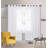 Bantice Polyester Sheer Curtain Pair-2077884840-2077884832