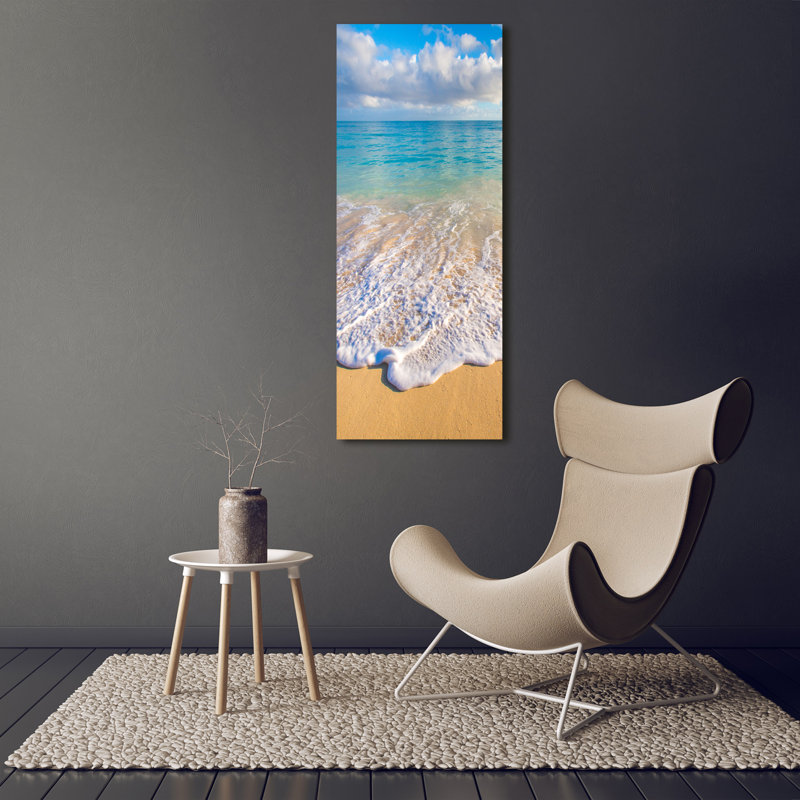 Tropical Beach - Wrapped Canvas Print