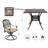 Crelake 2 - Person Patio Dining Set with Square Table , Cushions Included-658779758