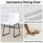 Round Dining Set with Sled Base Dining Chairs-805558042