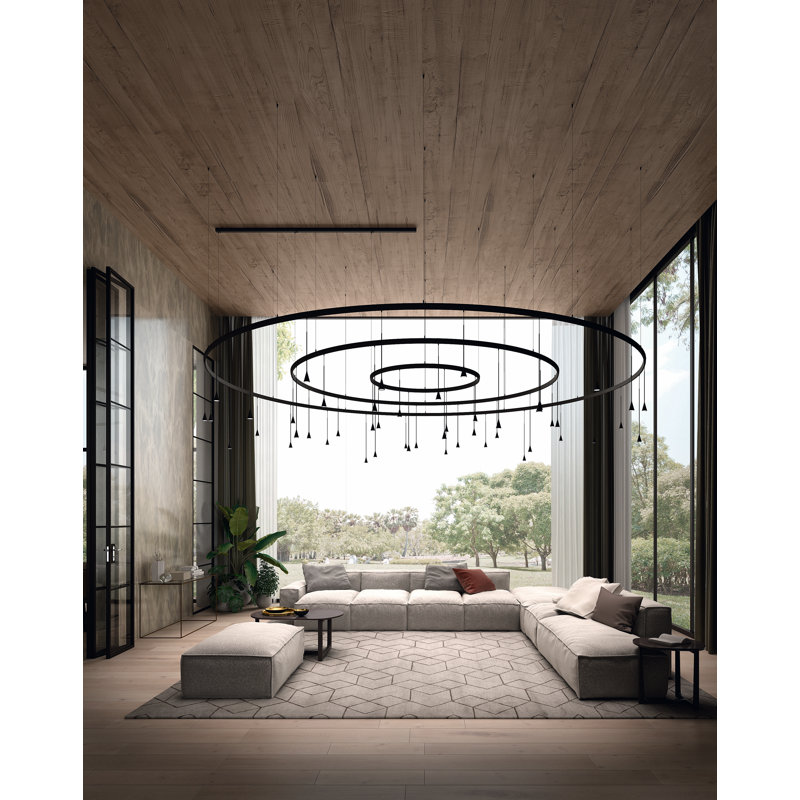 Skybell 62 - Light LED Chandelier