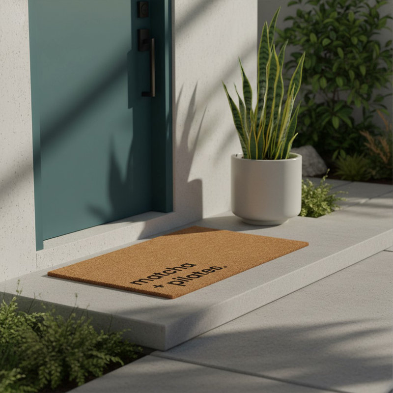 Matcha + Pilates Doormat, 17"x29"