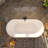 59'' x 31.5'' Acrylic Freestanding Flatbottom Double Ended Soaking Bathtub, Gloss White