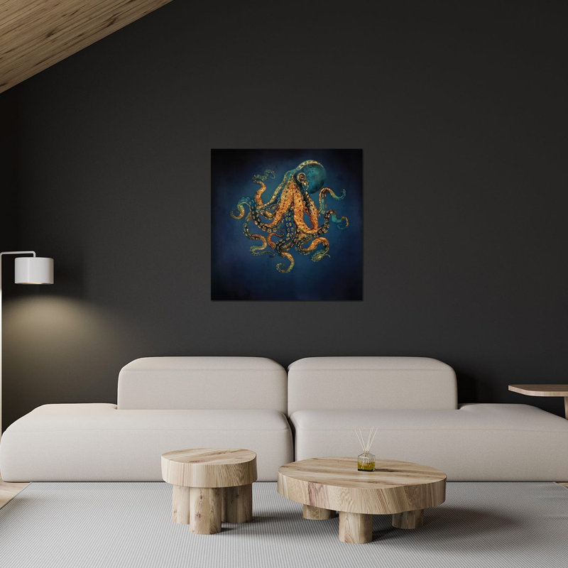 «Underwater Dream IV», reproduction sur verre acrylique, H 24 po x l 24 po x P 0,25 po